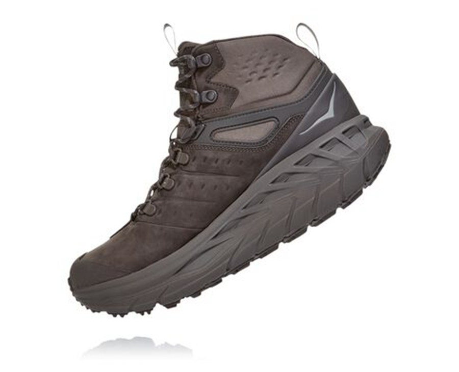 Hoka One One Yürüyüş Botları Erkek Kahverengi - Stinson Mid Gore-Tex - WA3402856